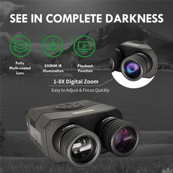 Infrared Military Telescope 5x35 , Military Night Vision Binoculars For Hunting