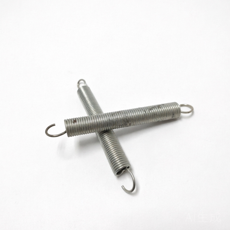 High Strength Extension Spring Black Oxide Surface Treatment Carbon Steel Fe Zn8 C Per ISO