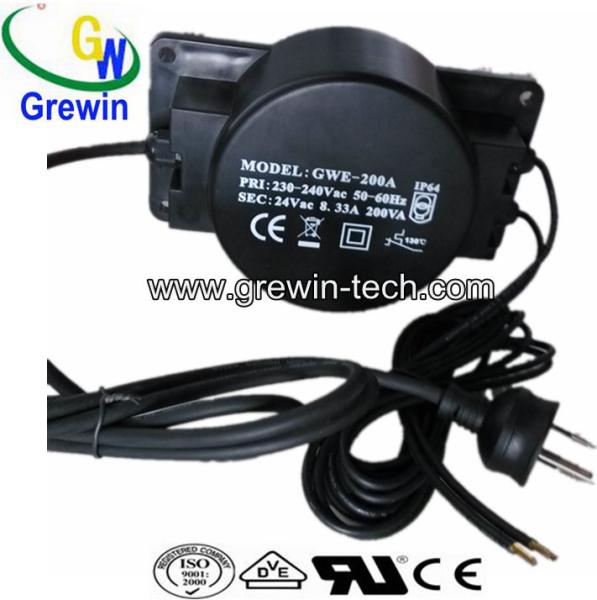 105va 1000va toroidal waterproof transformer for outdoor wall lighting