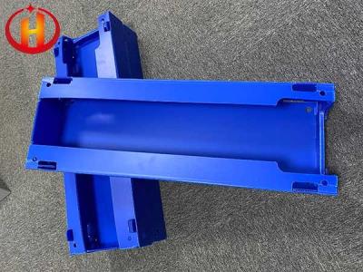 Blue Waterproof Corrugated Plastic Bins For Storage Customizable