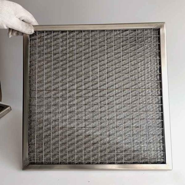 SS Framed 0.20mm-0.25mm Knitmesh Demister Mesh Pad Mist Eliminator