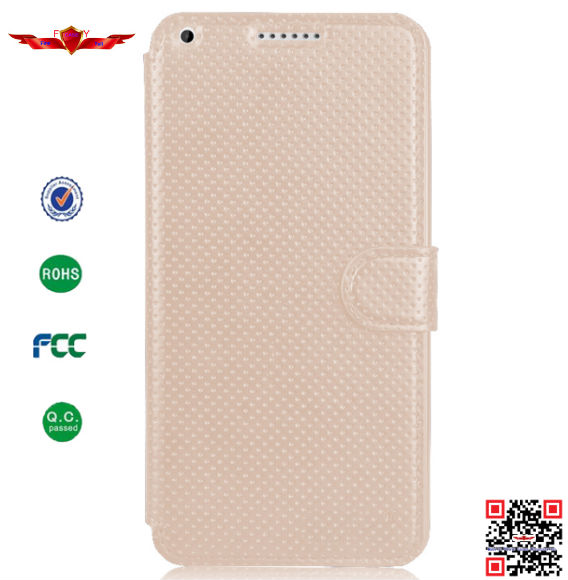Hot Selling High Quality Fashion PU Flip Wallet Leather Cover Case For HTC Desire 816