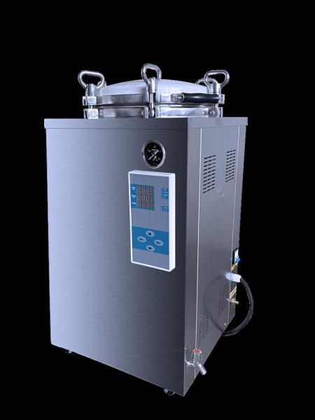 100L 120L 150L Steam Sterilizer Autoclave Automatic Vertical Hand Wheel Pressure 6kw