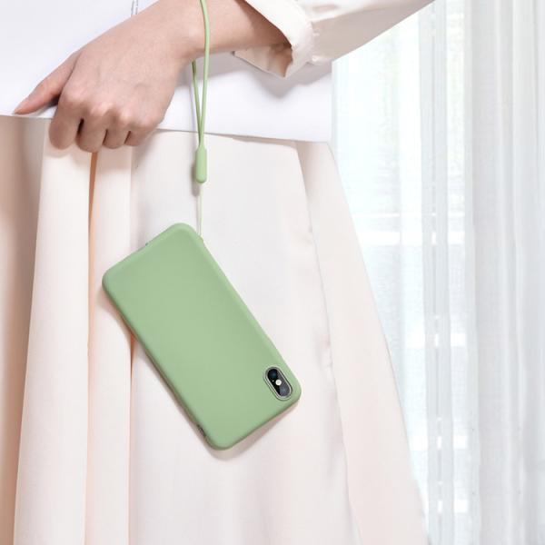 Multicolor Sturdy Silicone Rubber Supplies Mobile Phone Strap Odorless