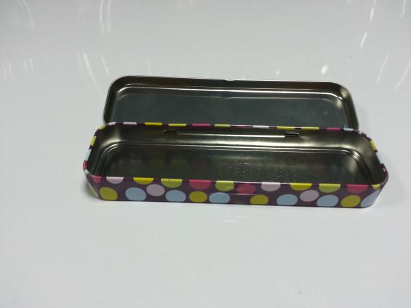 Recipiente quadrado dos artigos de papelaria/lápis/lata da pena/eliminador, caixa do metal
