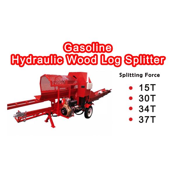 electric log splitter wood cutter logging machine wood splitter with hydraulic lift firewood processor