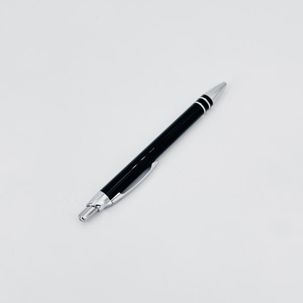 Office Business Metal Aluminum Press Ballpoint Pen High Quality Custom Logo Pen