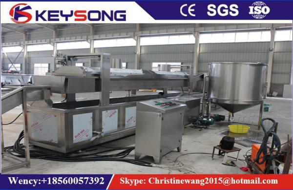 Meat Chicken Food Frying Machine Fully Automatic Food Grade Stainless Steel Oil Saving