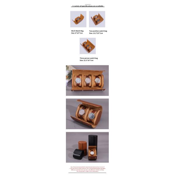 Boîte d'emballage à cellules multiples en cuir en PU