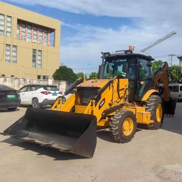 8 Ton Used Excavator Caterpillar CAT420F Backhoes Secondhand Japan Tractor Engine
