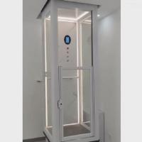 Cabina desnuda de 5 pisos Elevadores hidráulicos para el hogar Sistema de operación automático