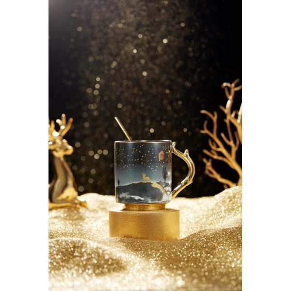 Готовы к отправке на складе Антерные чашки кружки золото с логотипом Сублимация кружка поставщик керамическая фабрика поставки черные кофе кружки личность еда безопасность