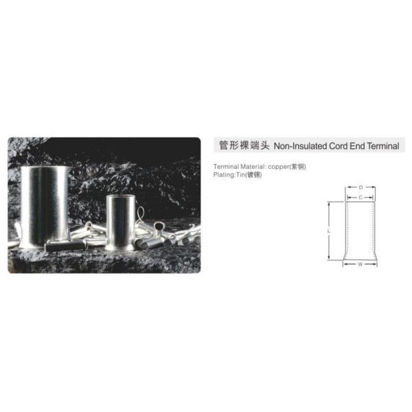 Коннекторы с концами для электрических медных кабелей -55c-150c