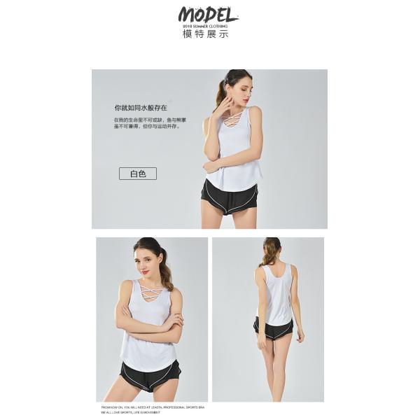 Женский логотип на заказ Йога Без рукава Сексуальный Спорт Эластичный Камизоль Танковый Топ