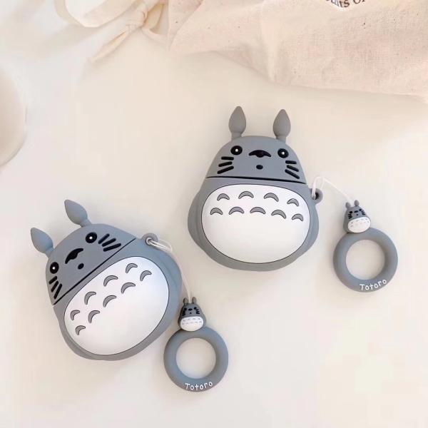 For Apple Airpods Case Cartoon Earphone Cover With Lovely Ring 3D Animal Cartoon Earphones Full Protective Cover