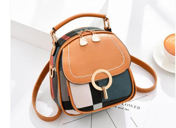 Cross-slung satchel casual backpack shoulder versatile one-shoulder crossbody bag for women