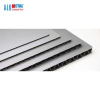 prueba acanalada de aluminio del molde del lustre de los paneles de pared de las hojas de 3m m que cubre