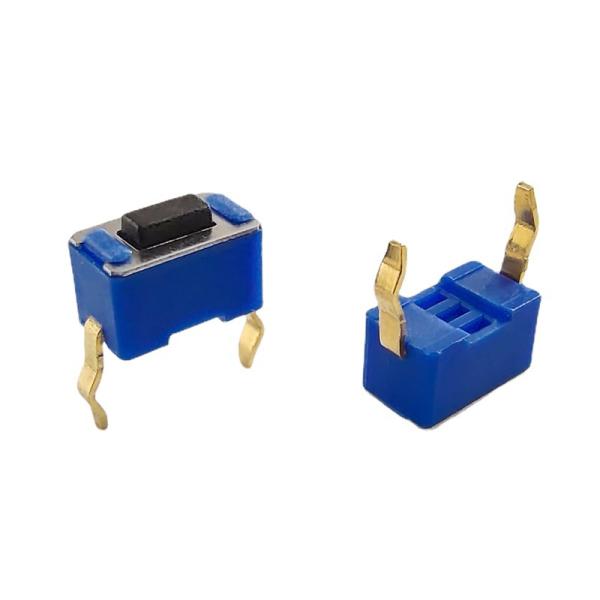 3x6x4.3 / золото Pin 5,0/6.0H покрыло тактильное касание шрапнели квадрата Pin переключателя 2 тактичности