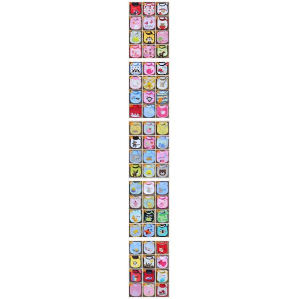 Infant saliva towels 3-layer Baby Waterproof bibs Baby wear accessories kids cotton apron