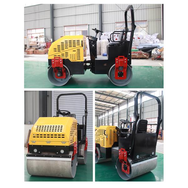 Safety Comfort Small Road Roller Machine 16hp 2000kg HW2T CE Certified