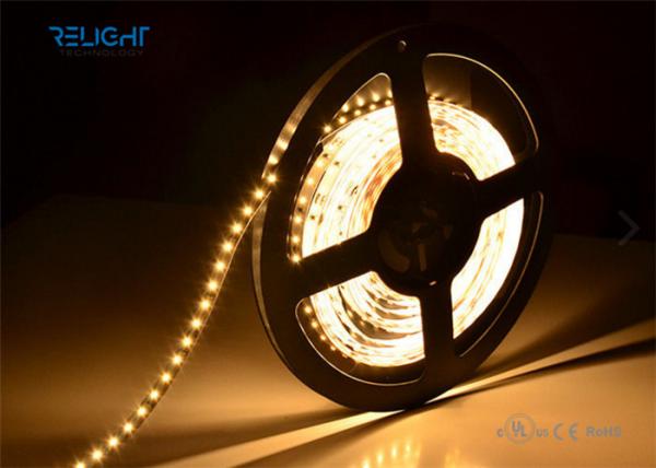 SMD 3528 60 Leds Waterproof Flexible Led Light Strip 12v / 24v Dc 5000*8*2mm