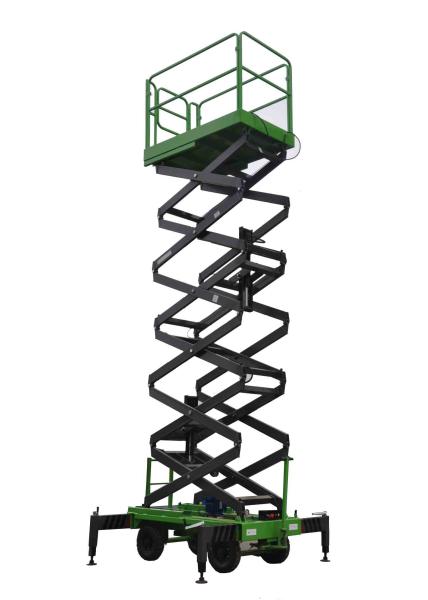 capacité mobile 500kg d'ascenseur de ciseaux de taille de plate-forme de 6M