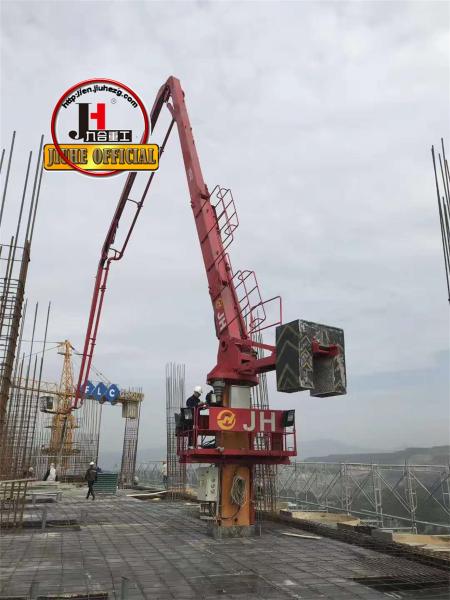 JIUHE 32m HG33 Concrete Placing Boom HG32 For Sale HG28 Zoomlion Concrete Placing Boom