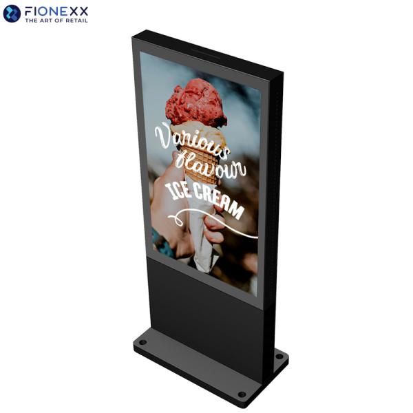 High Resolution Outdoor Digital Totem 43 Inch 24/7 Commercial Grade