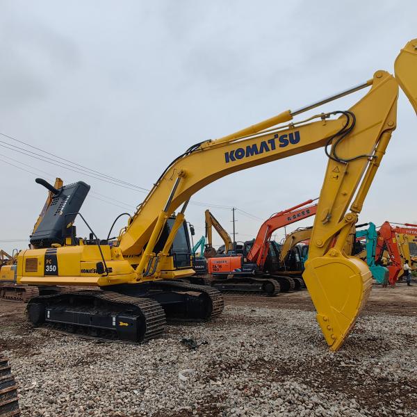 Used Komatsu Excavator PC350 Komatsu Crawler Digger 35 Ton For Work Site