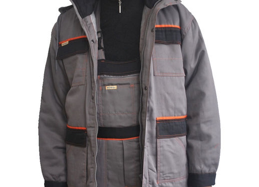 2 одежды зимы рабочий-строителя тона с Эластикатед тумаками и талией