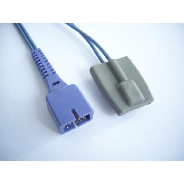 Blue Grey 6Pin-DB9 Mindray Spo2 Cable 2.4 Metre OEM 0010-20-42594