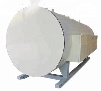 Horizontal Electric Steam Generator Boiler , Industrial Electric Boiler 3500kg  /  H