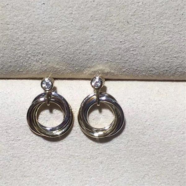 C tricyclic Earrings  18k gold  white gold yellow gold rose gold bracelet  Jewelry factory in Shenzhen, China