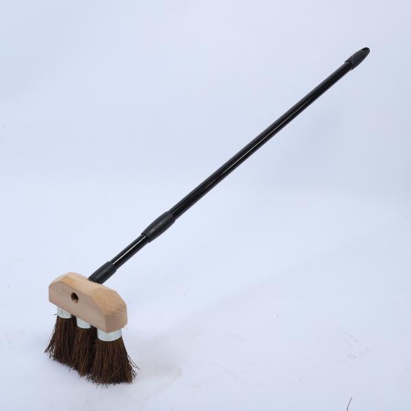 Natural Tampico Hardwood Tampico 3-Knot Ferrule Roof Brush