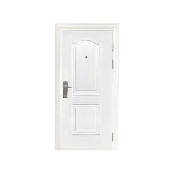 Estilo de Design Moderno 1.4mm Alumínio Espessura da Parede Porta da Casa UPVC com Quebra térmica