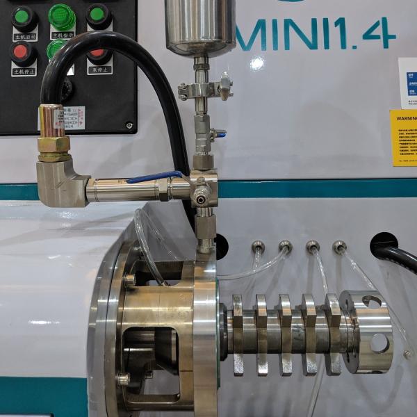 1.4L Pesticide Laboratory Grinding Mill 304ss Chemical Liquid Bead Mill Process