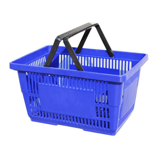 Supermarket Plastic Grocery Shopping Small Basket Collapsible