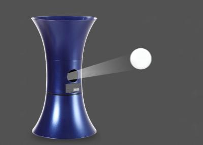 Azul violeta da mini máquina azul da bola do saque da rotação do PVC do robô do tênis de mesa 2 quilogramas
