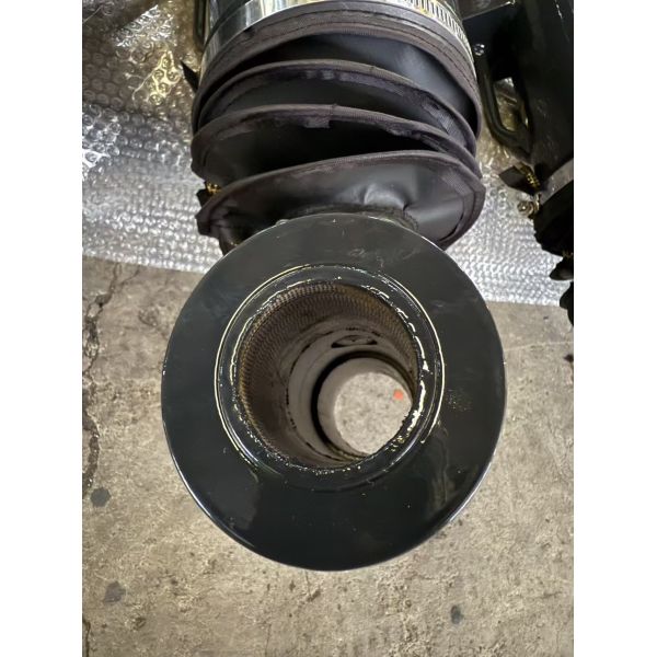 Steel Leveling Hydraulic Luffing Cylinder With Hard Chrome Plated Valve Block