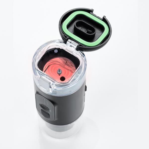 Máquina de café portátil de acero inoxidable USB para el hogar