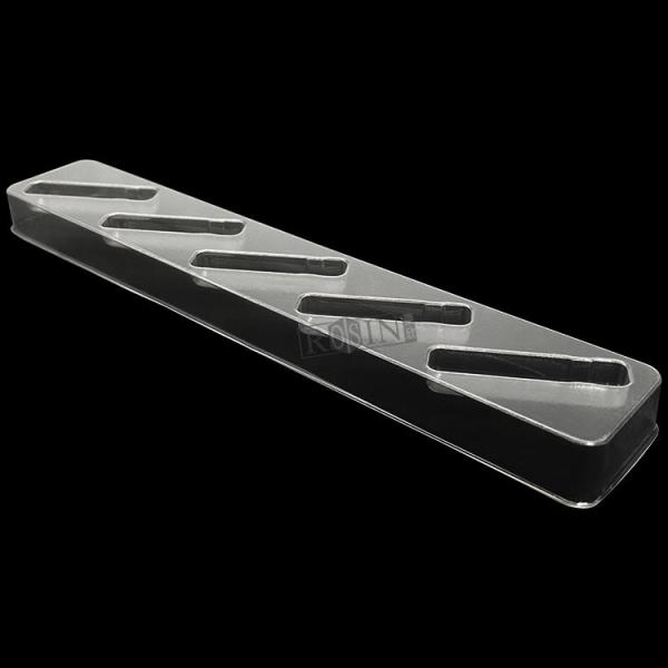 Thermoformed PET Chocolate Plastic Packaging Transparent With 5 Compartments