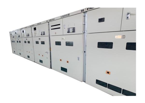 Armoured High Voltage Switchgear , Metal Enclosed High Tension Switch Cabinet