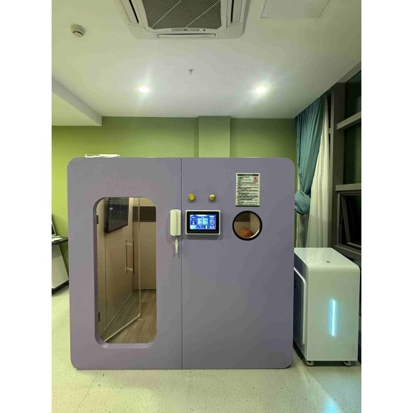 1.0-1.5 ATA Working Pressure Micro Hyperbaric Oxygen Hard Shell Chamber with 600KG Cabin Weight and 93%±3% Oxygen Concentration