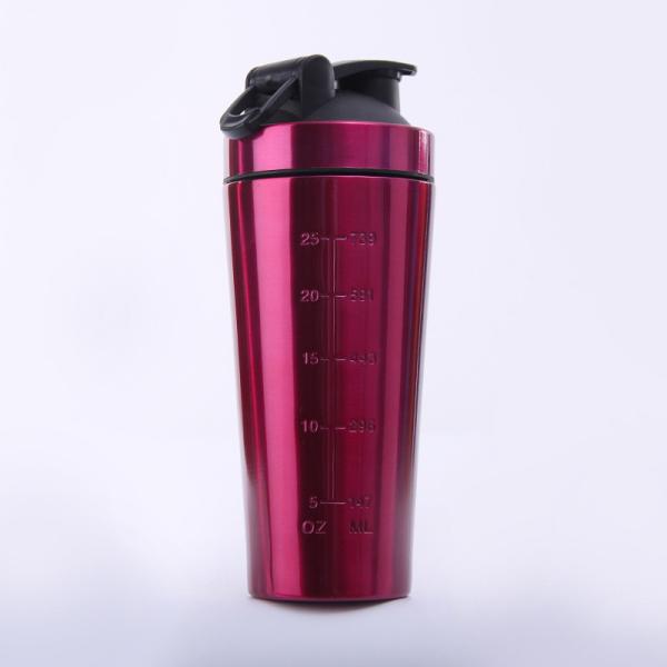 Stainless Steel Gym Sipper Bottle Protein Water Bottle Powder Shaker 1000ml