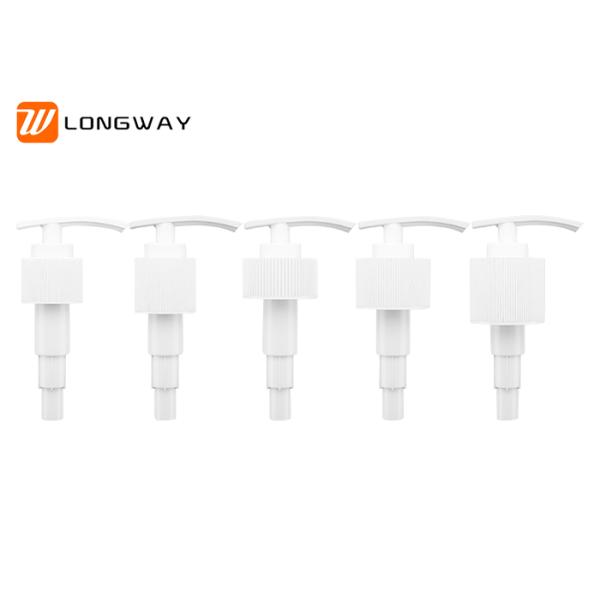 White Bulk Plastic Lotion Pump Dispenser 24/410 Environmental Friendly