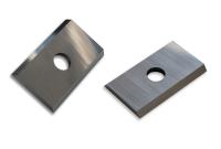 couteaux indexables de carbure de coupeurs de Woodturning du carbure 20x12x1.5-35°