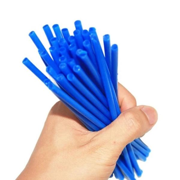 Dental Casting Wax Line Sprue Stick Blue Wax Line Stick Dental Clinic Wax Bar Supply
