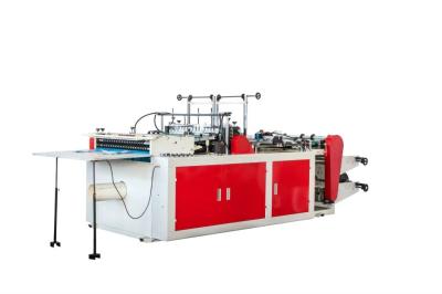Automatic PVC & PE Arc Bag Producing Machine#120*2 pcs/min Speed#100-450mm Bag width#10-100um  Material thickness