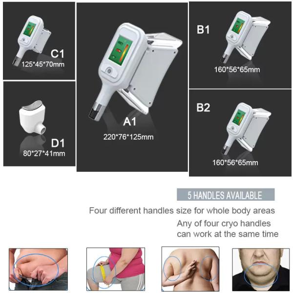 Криотерапия Крйолиполиз для похудения тела машины контуря оборудование 2500В