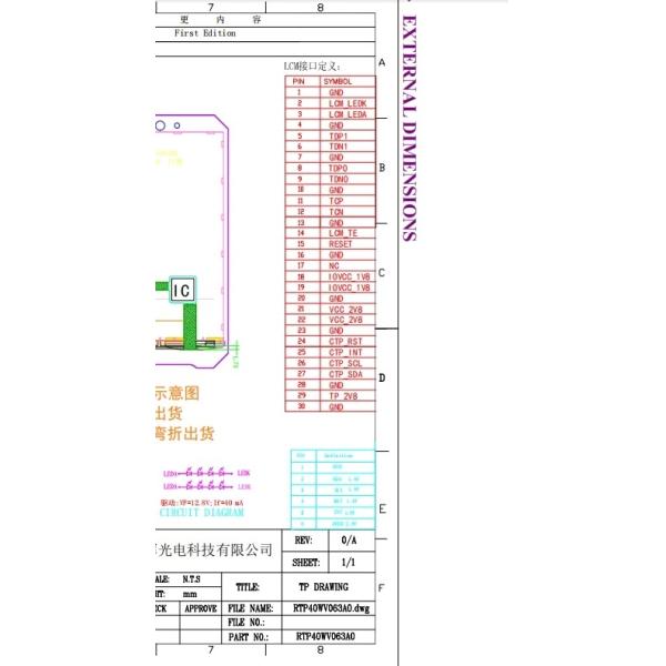 Жидкий крисральный дисплей 4 дюйма 480x800 IPS LCD TFT Smart Panel Screen Module для домашних счетчиков электроэнергии автомобилей